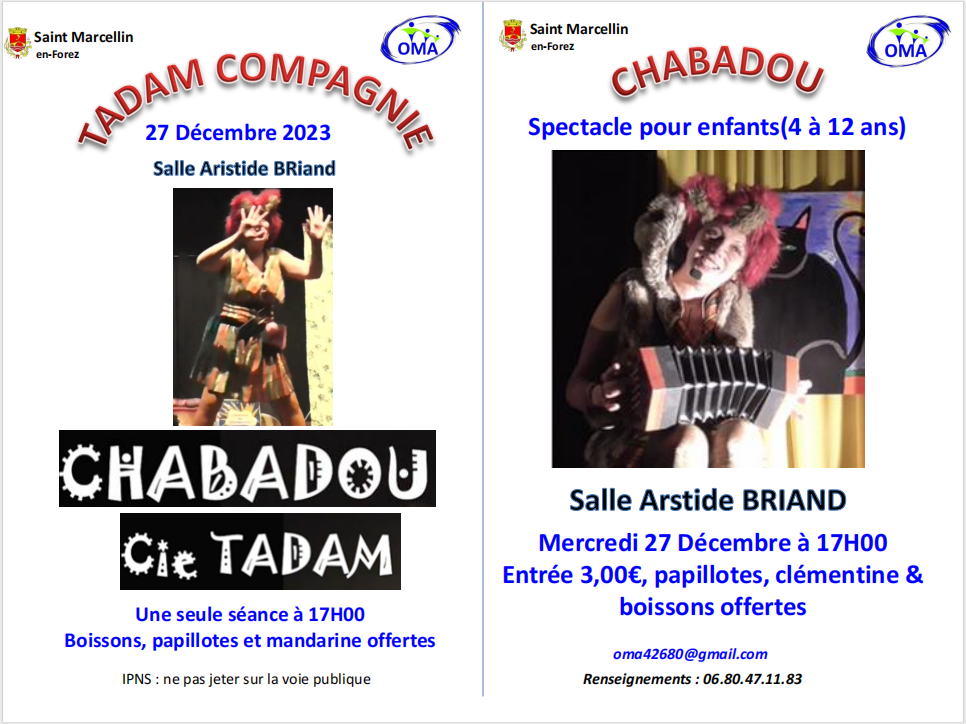 Flyer chabadou st marcellin